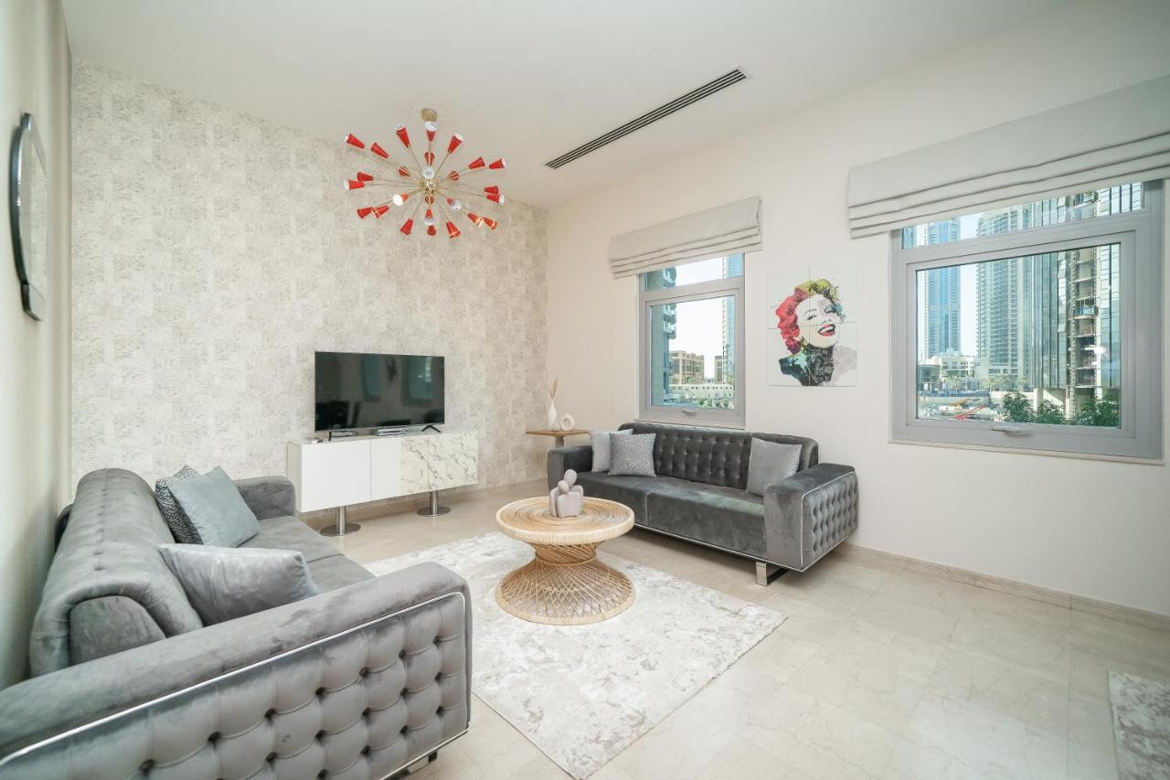 Bellavista - Villa Luxe Resort - 1Br - Burj Residences - Direct Access Dubai Fountain And Mall מראה חיצוני תמונה